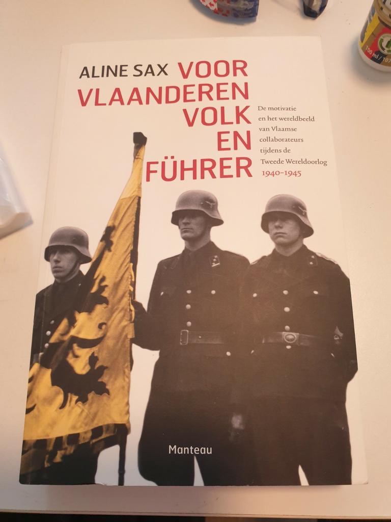 Aline Sax - Voor Vlaanderen volk en Führer COLLABORATIE, Boeken, Tweede Wereldoorlog, Aline Sax, Ophalen of Verzenden, Zo goed als nieuw