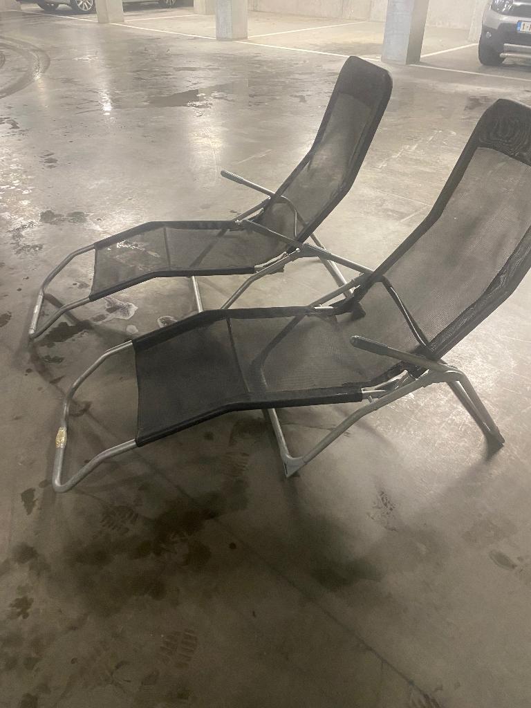 Lig zetel, Ophalen, Zo goed als nieuw, Eenpersoons, Kunststof