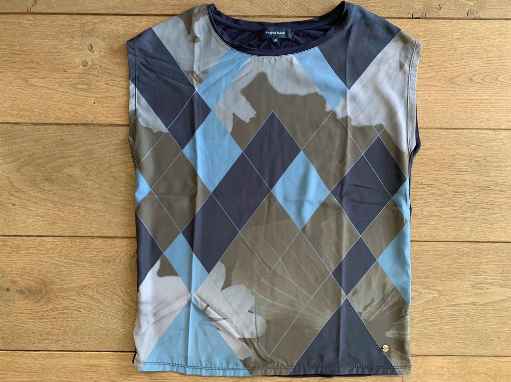 Terre Bleue Top maat 38 Nieuwstaat, Sans manches, Taille 38/40 (M), Enlèvement ou Envoi, Terre Bleue
