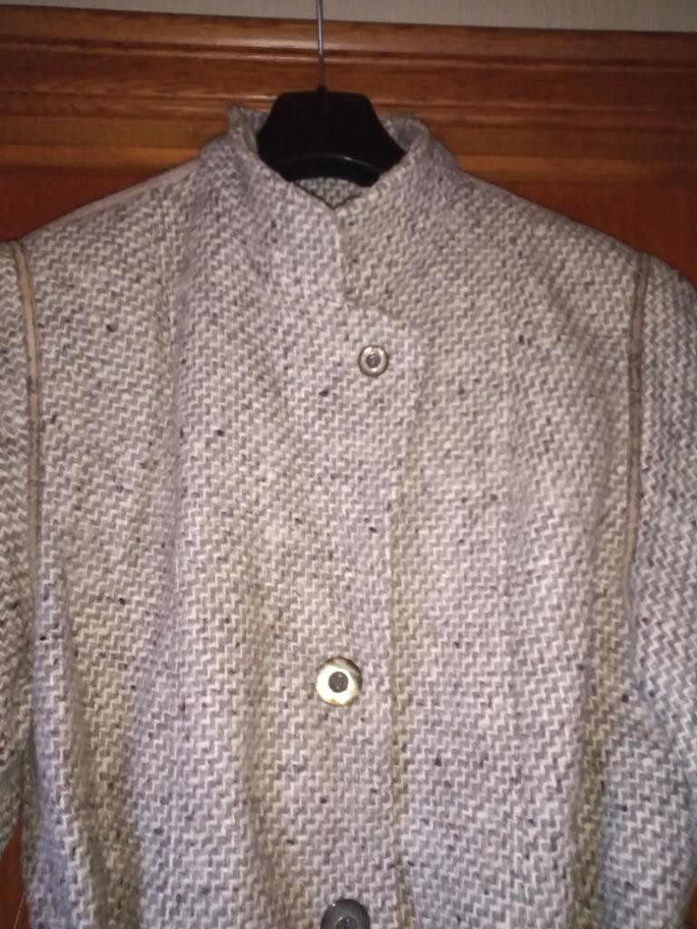 veste hiver en tweed pour dame, Ophalen, Zo goed als nieuw, Grijs