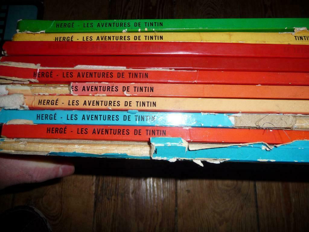 BD Tintin, Plusieurs BD, Enlèvement, Utilisé