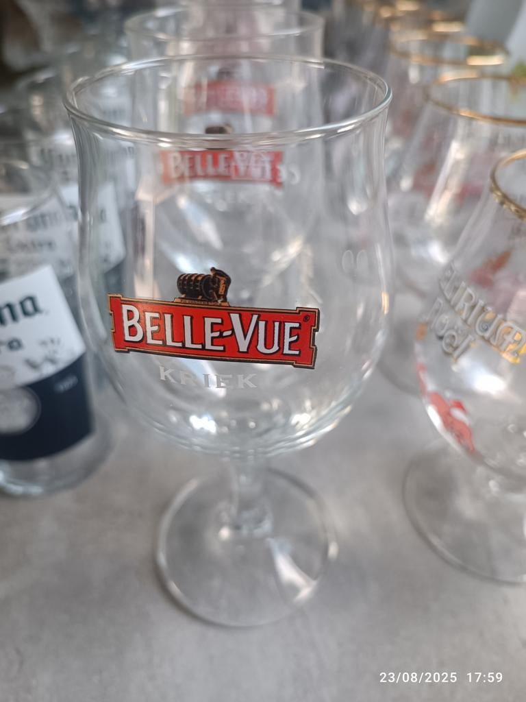 6 verre Bellevue, Ophalen, Zo goed als nieuw