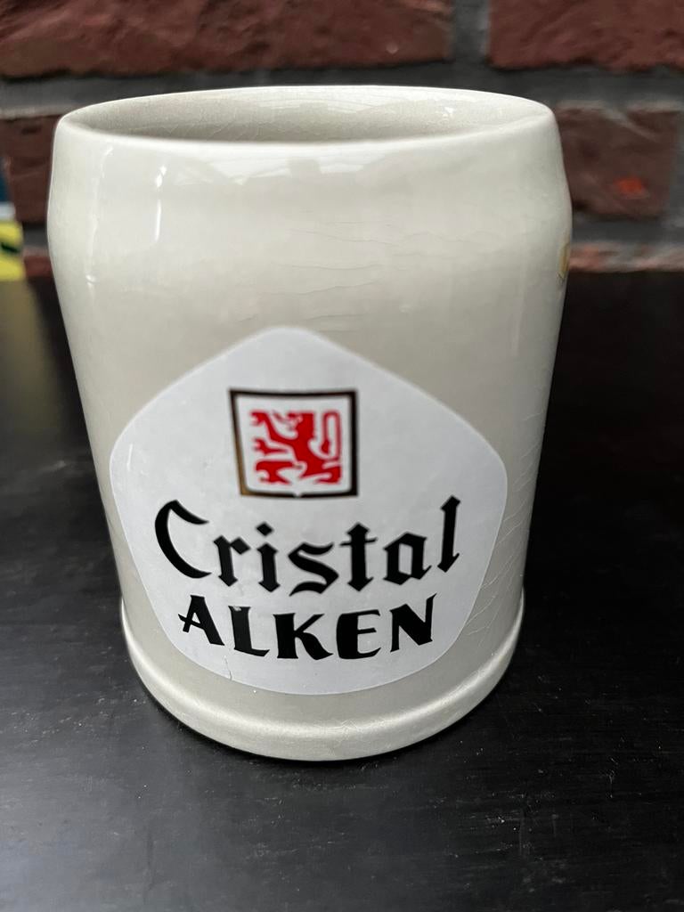 Bierpul Cristal Alken, Ophalen of Verzenden, Zo goed als nieuw