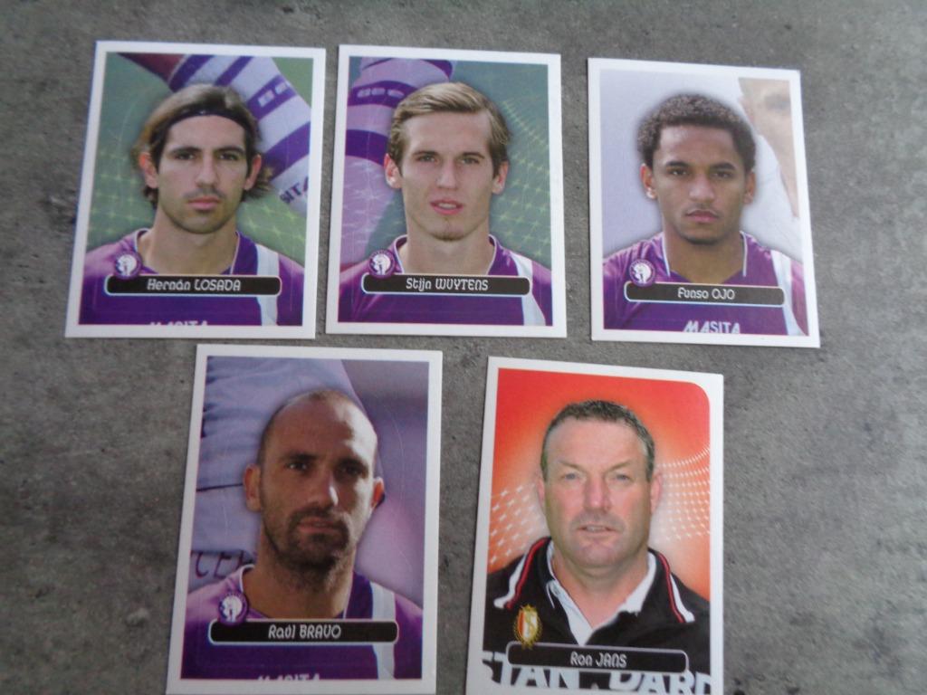 PANINI VOETBAL STICKERS FOOTBALL 2013 5x, Verzenden
