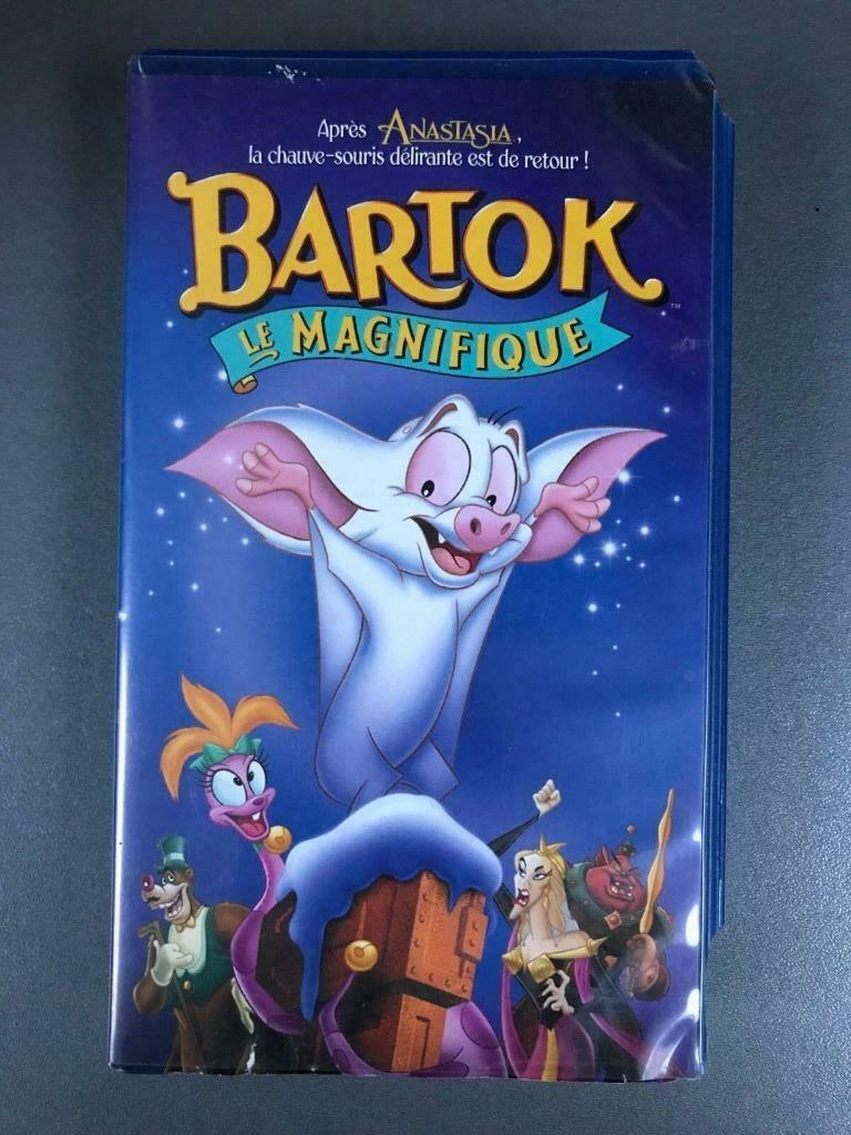 VHS Bartok le Magnifique -, Tous les âges, Enlèvement ou Envoi, Utilisé, Dessin animé