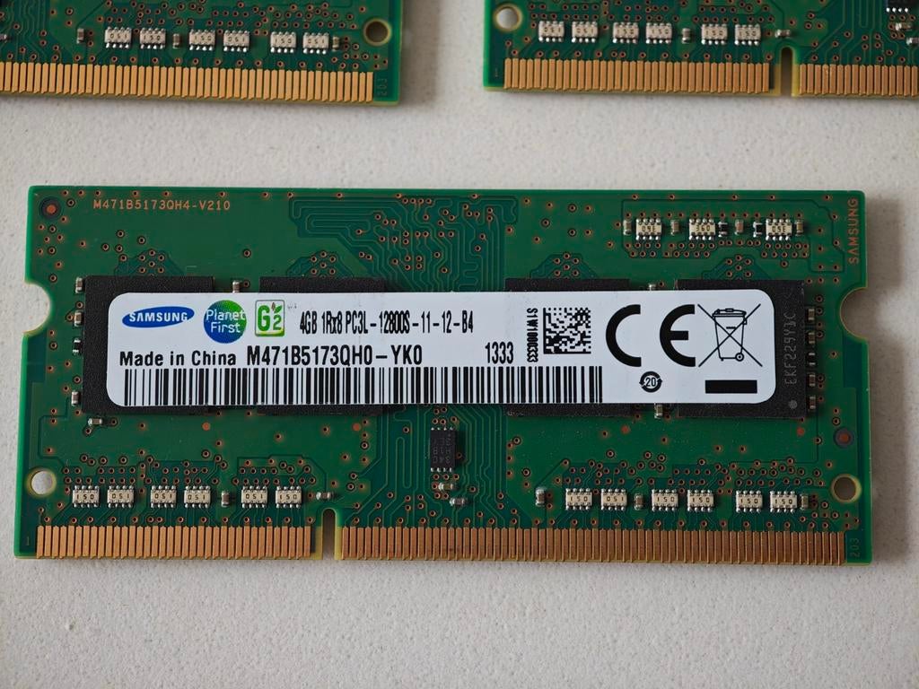 Samsung 4GB DDR3-1333 (SO-DIMM), Enlèvement, DDR3