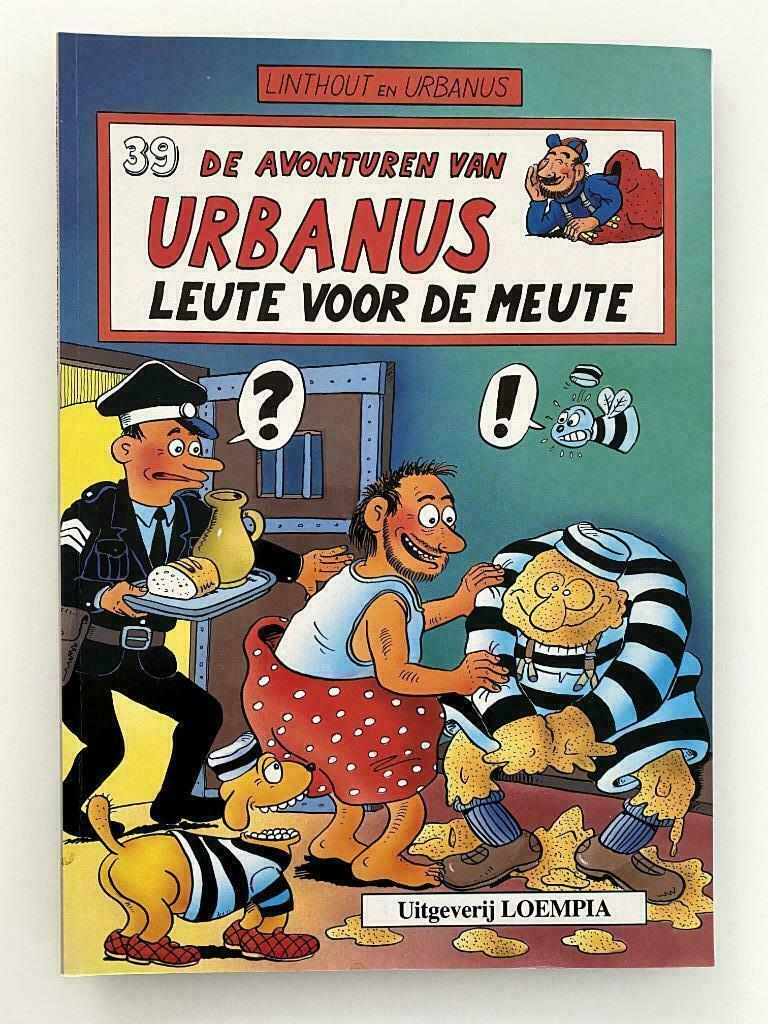 Urbanus 39 Leute voor de Meute 1ste druk 1993, Enlèvement ou Envoi, Une BD, Utilisé, Urbanus