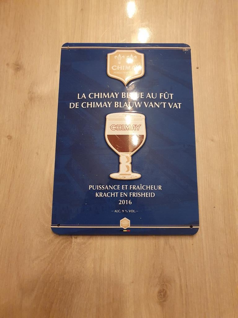 Chimay plaat, Ophalen