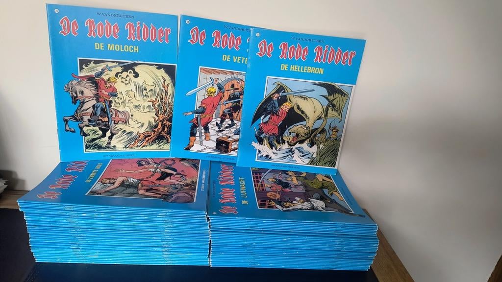 De rode ridder 1-75., Meerdere stripboeken, Ophalen of Verzenden, Nieuw