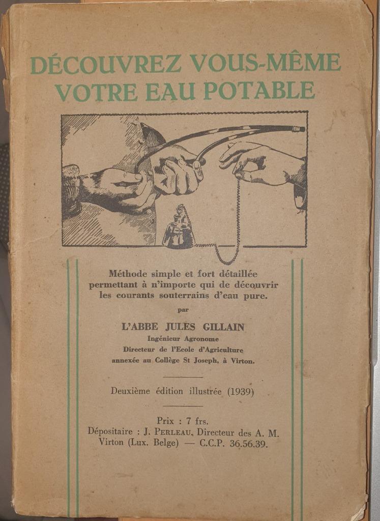 Découvrez vous-même votre eau potable, Boeken, Techniek, Gelezen, Ophalen of Verzenden, Jules Gillain, Geotechniek
