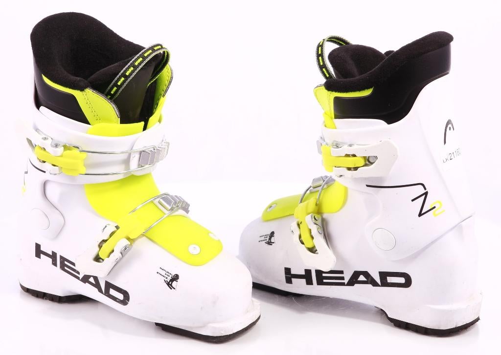 Chaussures de ski 30 30.5 EU HEAD Z2 pour enfants, doublure, Carving, Enlèvement ou Envoi, Utilisé, Head