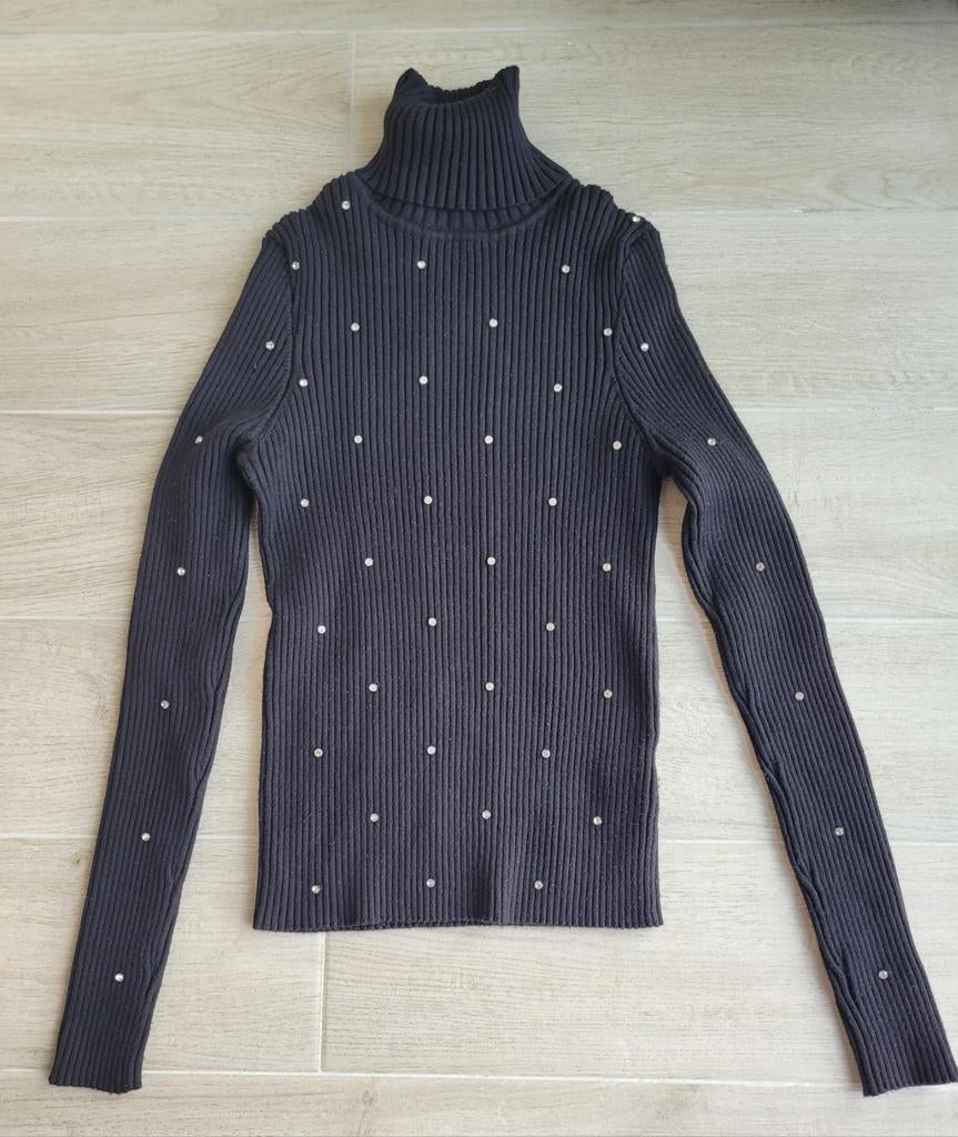 Superbe pull noir - Zara - taille M, Taille 38/40 (M), Enlèvement ou Envoi, Zara, Comme neuf