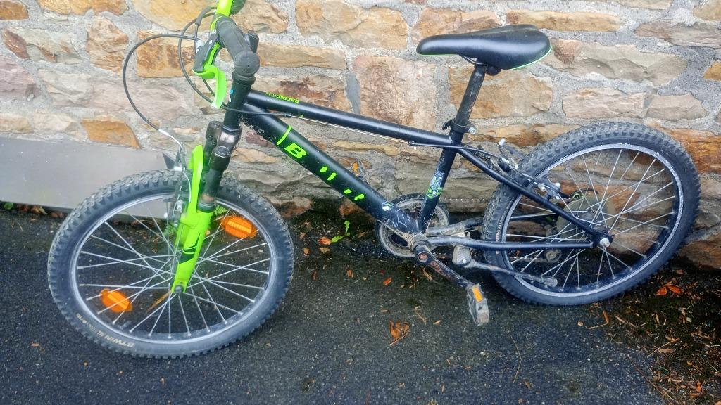 Vélo enfant B-Twin 20 pouces, Enlèvement, Utilisé, 16 à 20 pouces, B-Twin Decathlon