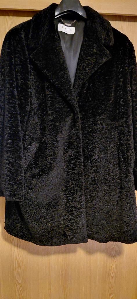 Dames Winter jas merk GAIA, Zwart, Maat 46/48 (XL) of groter, Ophalen of Verzenden, Zo goed als nieuw