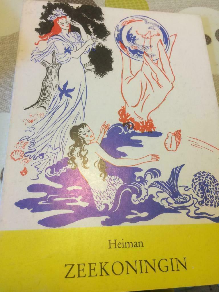Zeekoningin door Heiman *Vintage jeugdboekje*, Ophalen of Verzenden, Gelezen, Fictie
