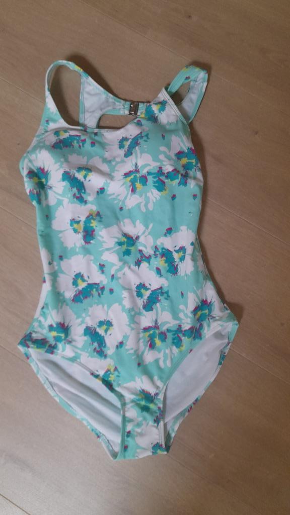 Badpak met bloemenprint (Maat 38), Kleding | Dames, Bonprix, Overige kleuren, Badpak, Ophalen of Verzenden