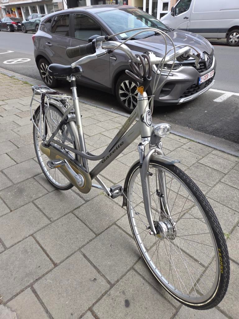 Damesfiets, gazelle. 28 inch, Fietsen en Brommers, Ophalen, Gebruikt, Versnellingen, 50 tot 53 cm