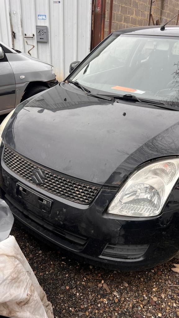 Suzuki swift 2008, Auto's, Zwart, Handgeschakeld, Particulier, Euro 4