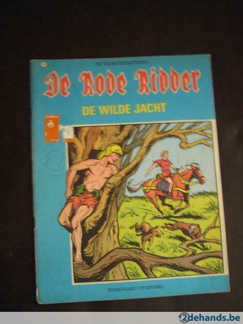 De rode ridder album 37 De wilde jacht, Utilisé