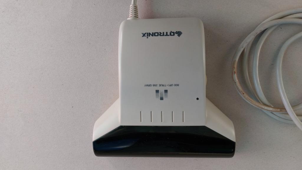 Vintage handscanner Qtronix type 7400GSP, Ophalen of Verzenden, Gebruikt