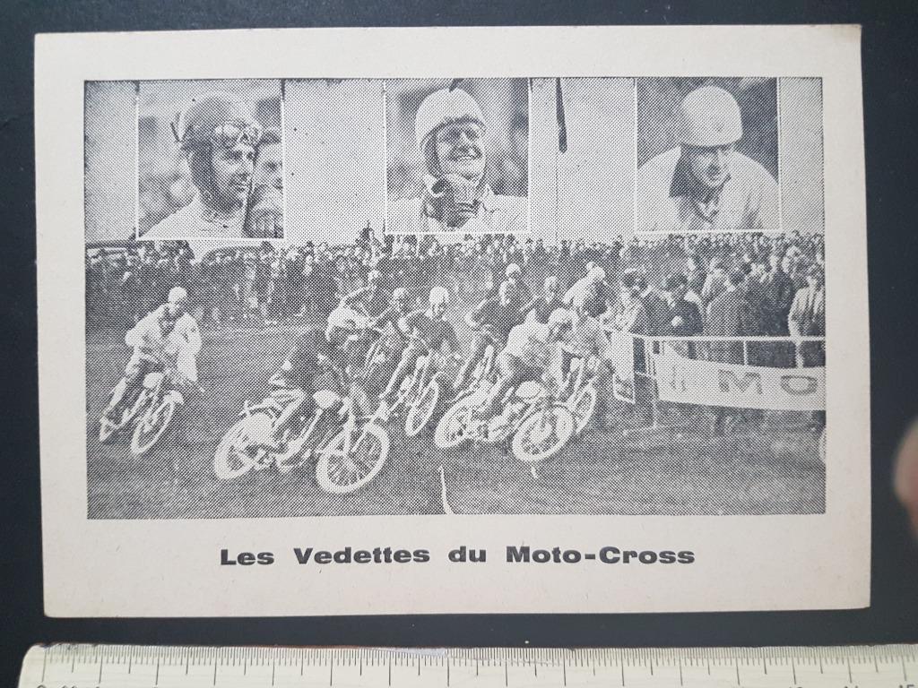 Les Vedettes du Moto-Cross Brommer Motor, Verzamelen, Ophalen of Verzenden, 1960 tot 1980, Ongelopen, Voertuig