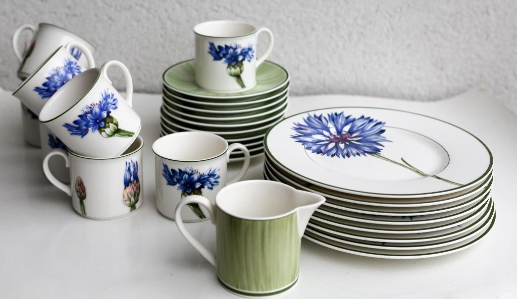 Villeroy & Boch Service - Country Collection - Flora Bleuet, Antiek en Kunst, Ophalen