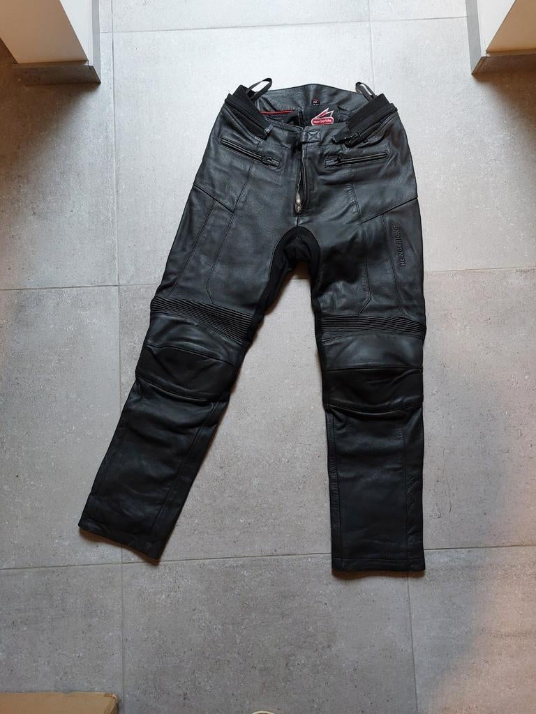 Lederen motorbroek maat 42 (kleine maat) - leer, Ophalen