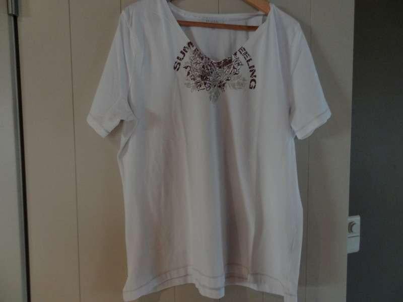 wit t-shirt kenny.s m48, Wit, Zo goed als nieuw, Kenny s, Shirt of Top