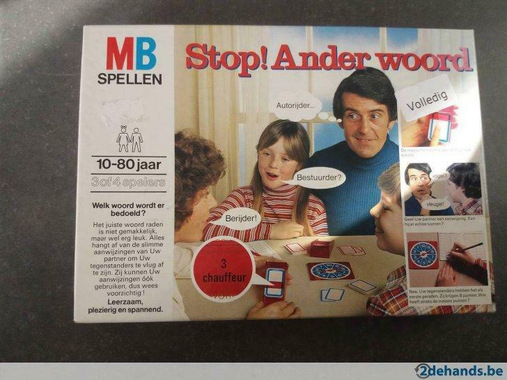 MB spel stop! ander woord, Enlèvement, Utilisé