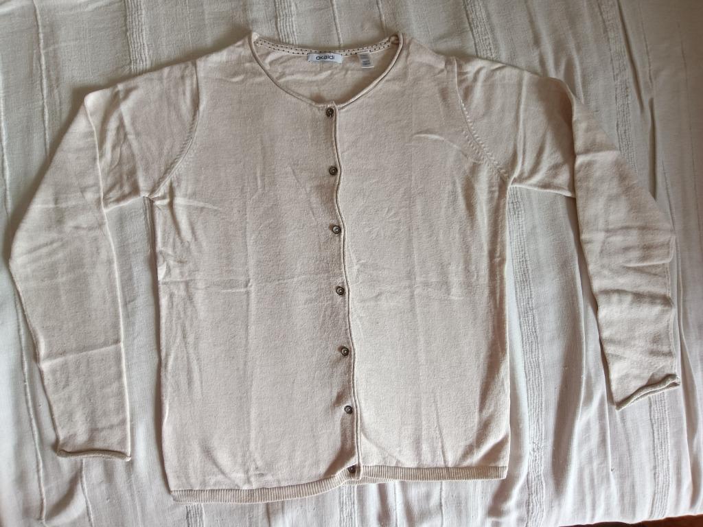 Gilet beige Okaidi 14 ans, Pull ou Veste, Utilisé, Fille, Okaïdi