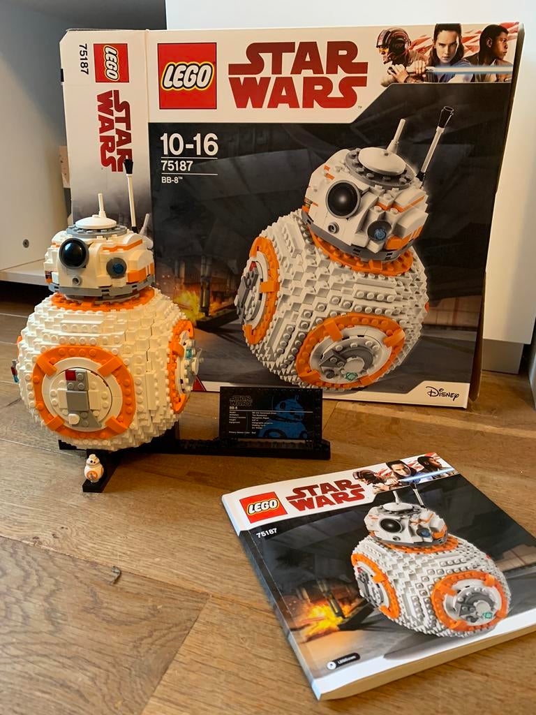 Lego Star Wars 75187 BB-8, Kinderen en Baby's, Speelgoed | Duplo en Lego, Ophalen, Zo goed als nieuw, Lego