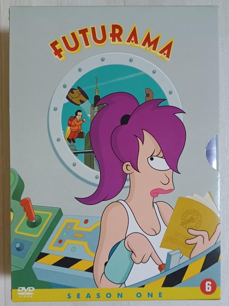 Futurama DVD season 1 (region 2), Cd's en Dvd's, Gebruikt, Tekenfilm, Amerikaans, Ophalen of Verzenden