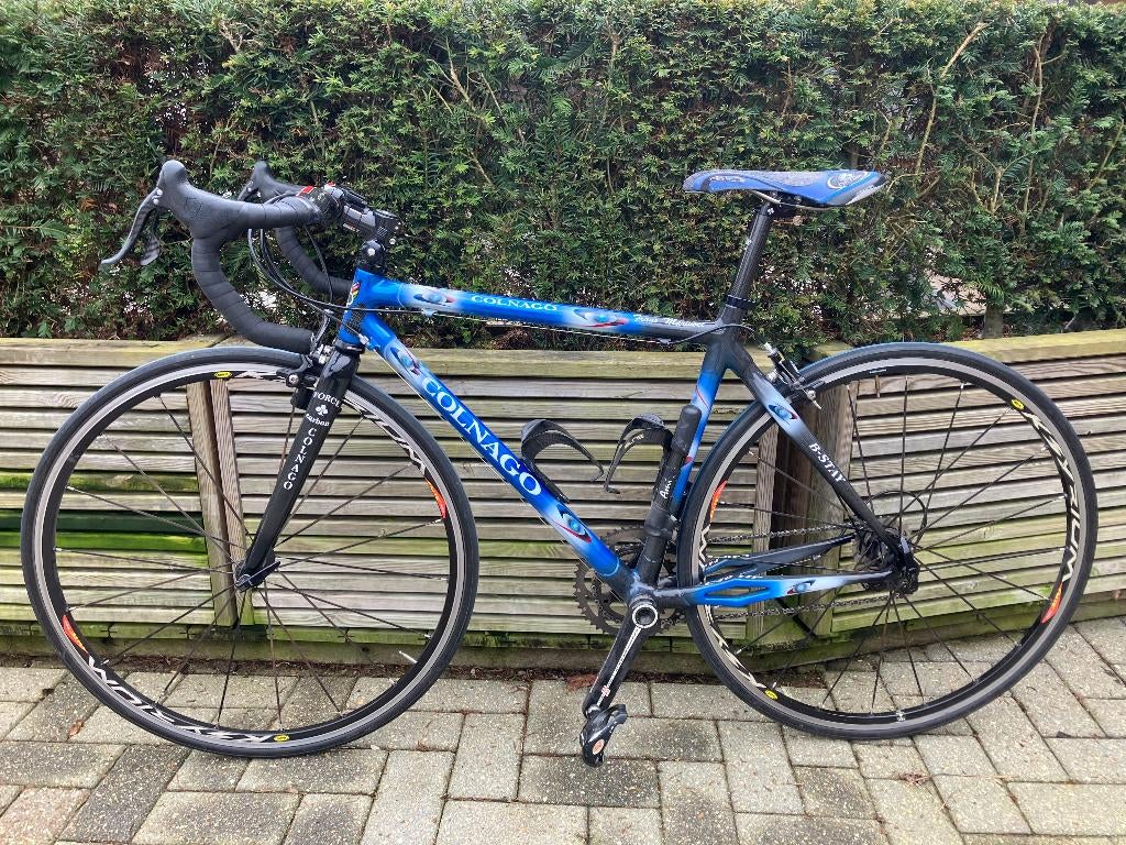 Race fiets Colnago C 40-HP-B-Stay blauw, Vélos & Vélomoteurs, Vélos | Vélos de course, Comme neuf, Hommes, Autres marques, 10 à 15 vitesses