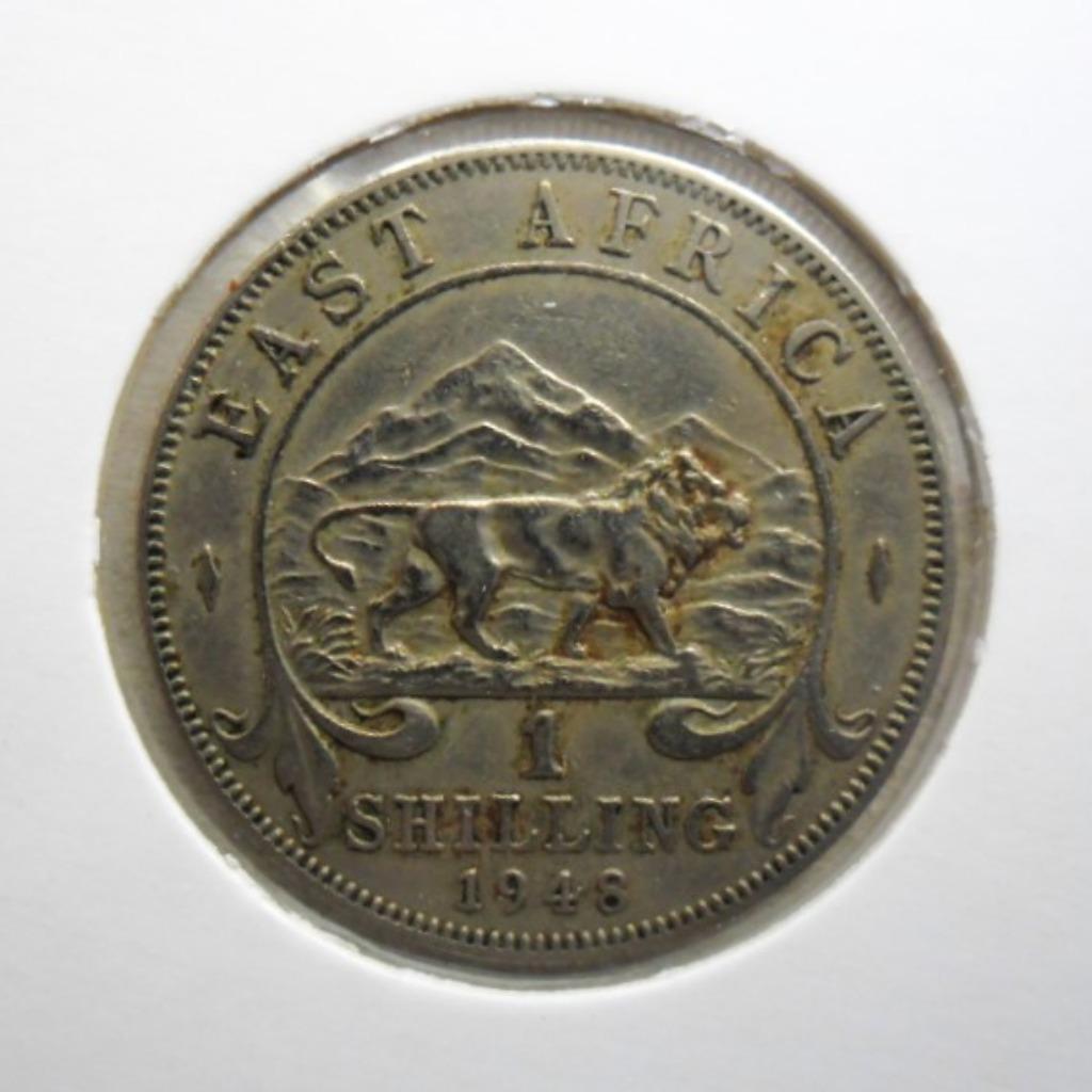1 shilling Afrique de l'est (orientale Britanique) 1948, Enlèvement, Autres pays, Monnaie en vrac