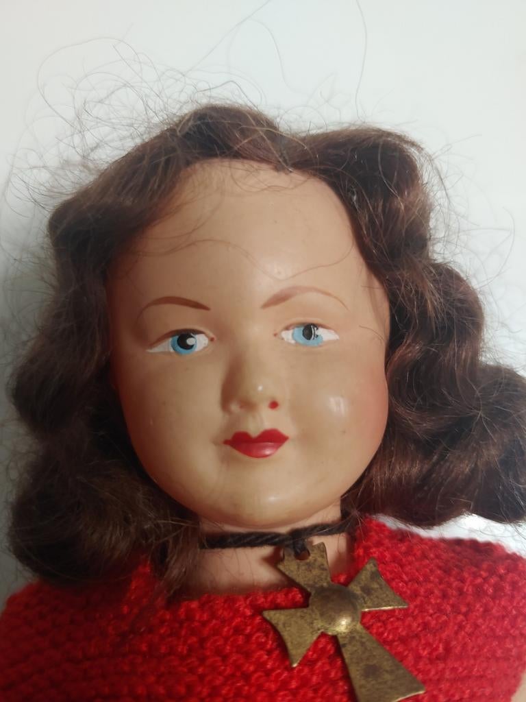 Oude pop Petit Colin Nr 270, Verzenden, Zo goed als nieuw, Pop