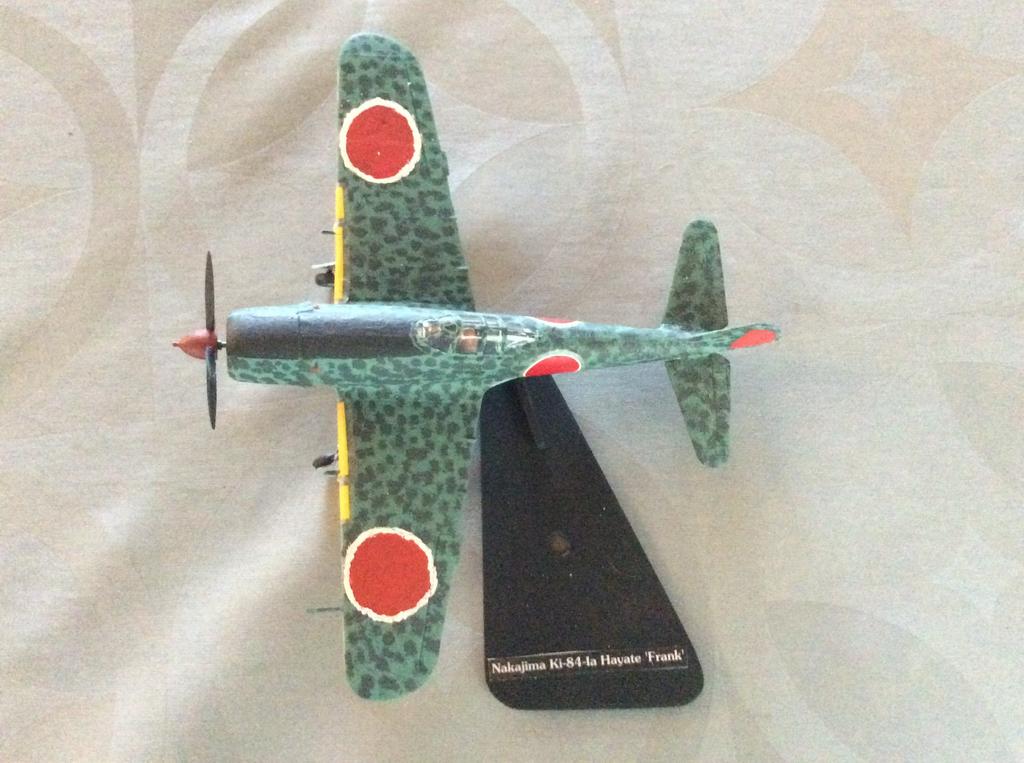 Nakajima KI 84 1a. Hayate frank., Hobby en Vrije tijd, Modelbouw | Vliegtuigen en Helikopters, Ophalen of Verzenden, Zo goed als nieuw