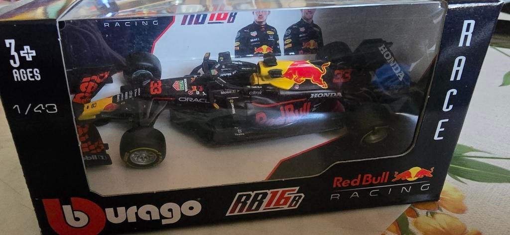 F1 RB16B Max Verstappen 1/43+ frais de port, Enlèvement ou Envoi, Comme neuf, Voiture, Autres marques