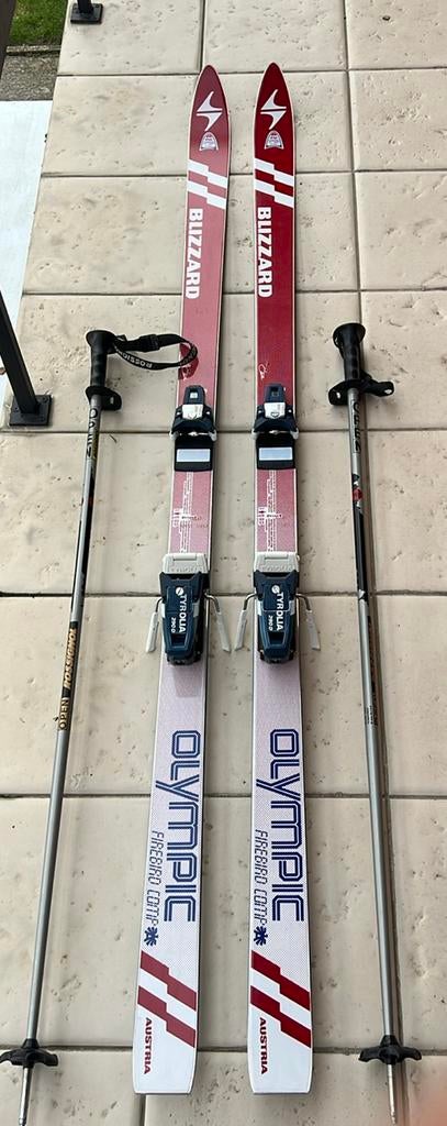 BLIZZARD Ski’s  met binders NIEUW 180 Olympic firebird comp, Neuf, Autres marques, Skis, Enlèvement