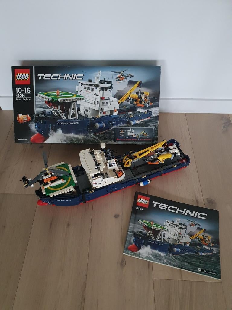 Lego Technic 42064 Ocean Explorer., Ophalen of Verzenden, Gebruikt, Complete set, Lego
