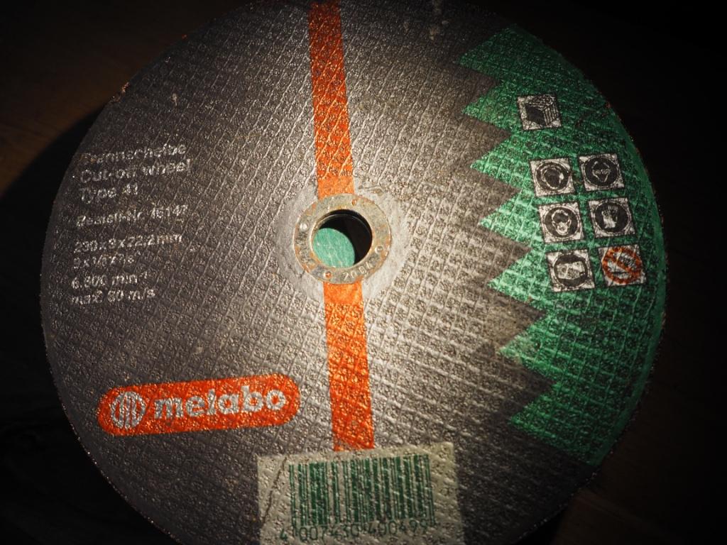 metabo door/slijp schijf voor steen, Ophalen of Verzenden, Nieuw