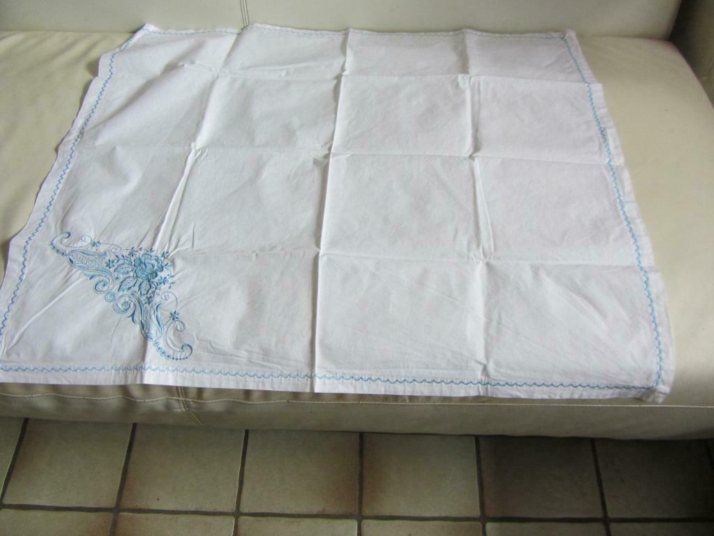 Nappe blanche brodée main, Enlèvement ou Envoi, Neuf