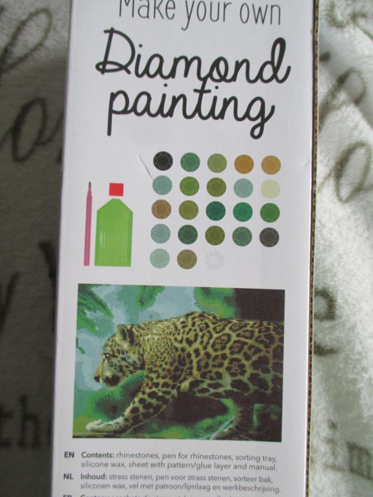 diamond painting jaguar, Ophalen of Verzenden, Nieuw