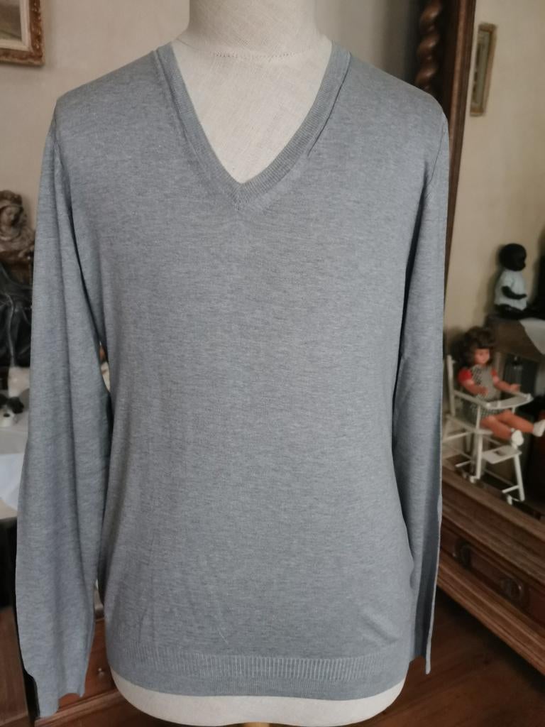 Nog nieuw, heel mooi heren truitje van Paolo Pecora Milano, Kleding | Heren, Maat 48/50 (M), Ophalen of Verzenden, Grijs, Paolo Pecora