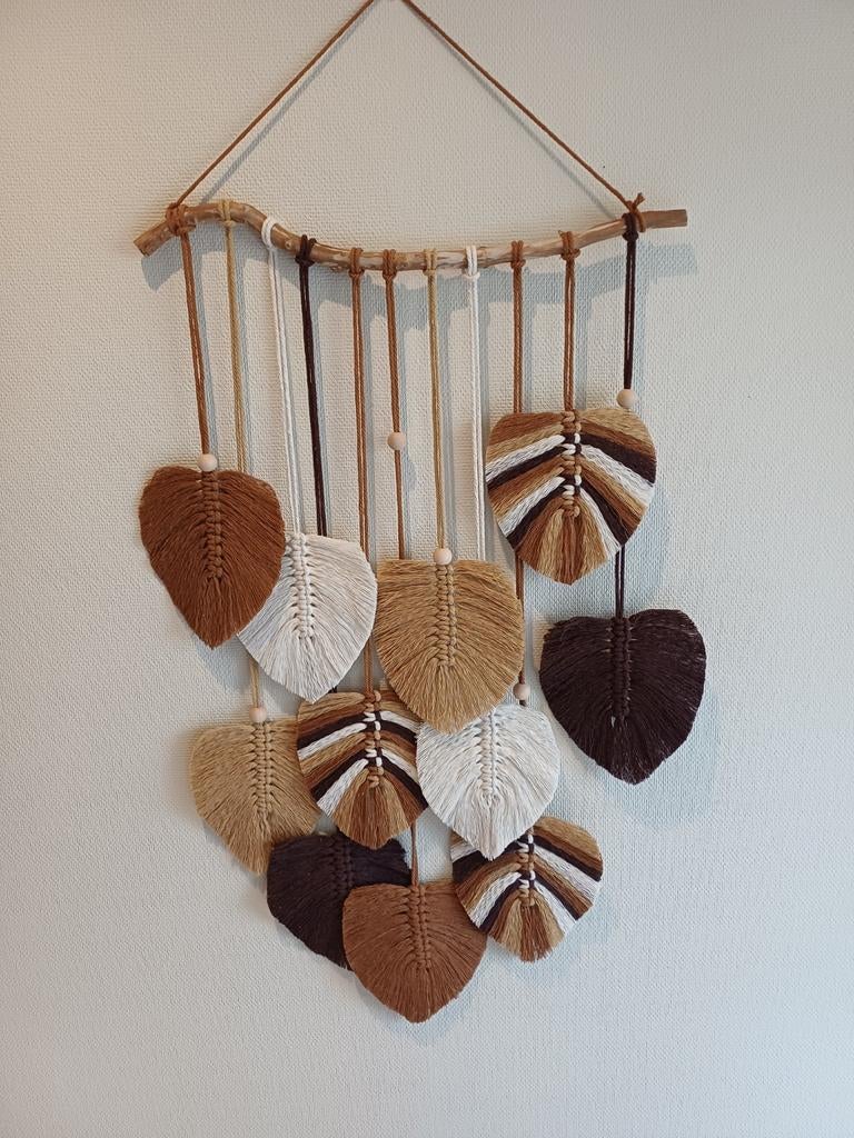 Grande belle decoration en macramé, Maison & Meubles, Accessoires pour la Maison | Décorations murale, Enlèvement ou Envoi