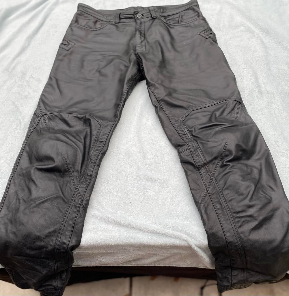 Pantalon cuir moto Dainese, Enlèvement ou Envoi, Porté, Taille 52/54 (L), Noir