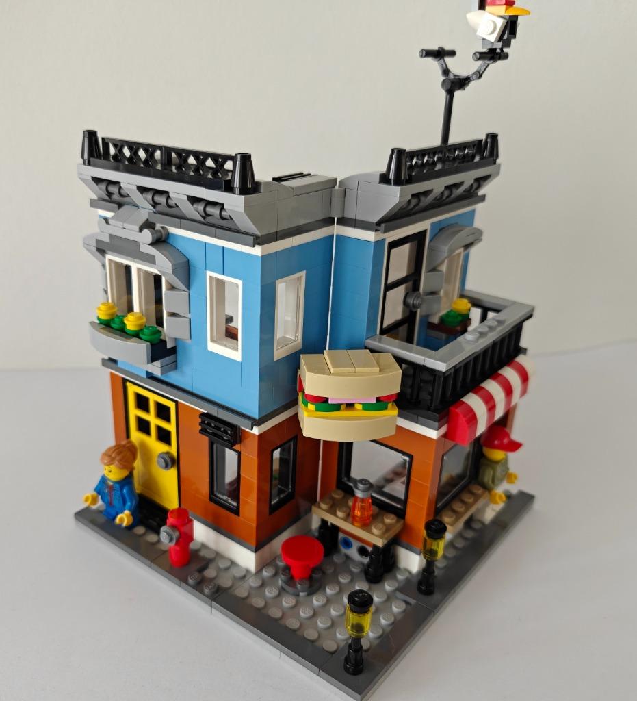 Lego 31050 Corner Deli / Hoekrestaurant (zie beschrijving), Ophalen of Verzenden, Gebruikt, Complete set, Lego