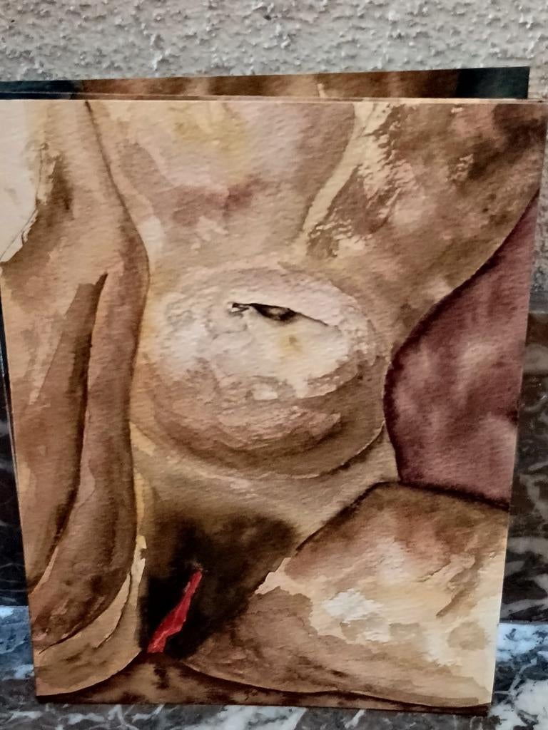 tekeningen van een naakte vrouw, Ophalen of Verzenden