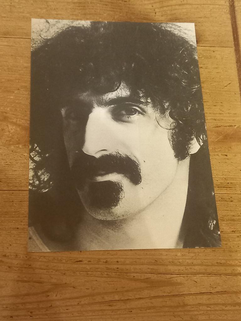 Flyer van Frank Zappa, Folder, Ophalen of Verzenden, Frank Zappa, Zo goed als nieuw