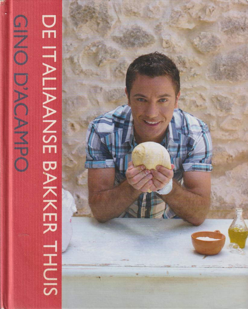 Twee kookboeken : Gino D'Acampo., Verzenden, Italië