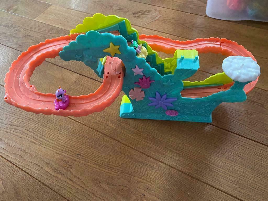 Achtbaan, Kinderen en Baby's, Racebaan, Zo goed als nieuw, Handmatig, Ophalen